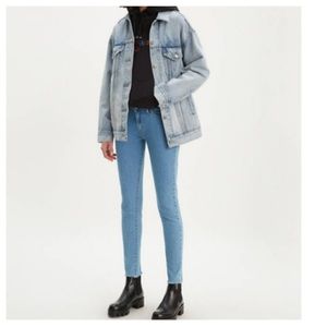 Levi’s 711 Women’s Skinny Jeans Size 10 Raw Hem